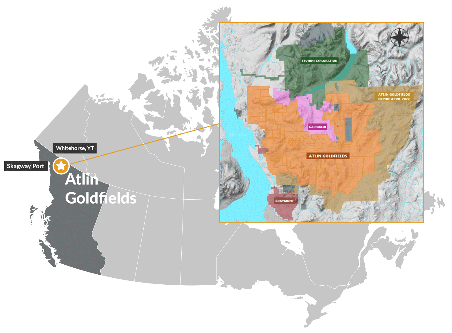 Atlin Goldfields In Northwest British Columbia